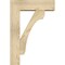 Ekena Millwork Legacy Block Rough Sawn Bracket w/ Offset Brace, Douglas Fir, 6"W x 18"D x 26"H BKT0604X18X26LEC05RDF - alternate 4